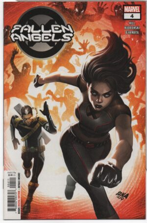 FALLEN ANGELS #4 – BRYAN HILL - DAVID NAKAYAMA COVER – SHIKATSU – 2020 - MARVEL