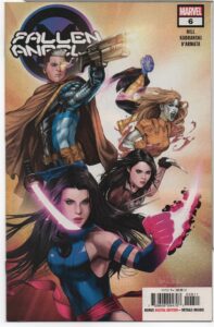 FALLEN ANGELS #6 – BRYAN HILL – ASHLEY WITTER COVER – CONCLUSION – 2020 - MARVEL