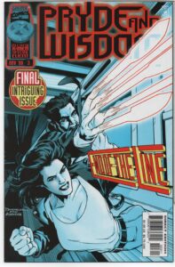 PRYDE AND WISDOM #3 – TERRY DODSON COVER – MYSTERY TRAIN – 1996 – FINAL ISSUE