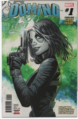 DOMINO #1 – KEY ISSUE – 1ST APPEARANCES – GREG LAND COVER - 2018