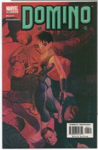 DOMINO #4 – BRIAN STELFREEZE COVER –  PERFECT WEAPON - 2003