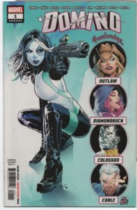 DOMINO #1 – ANNUAL – KEY ISSUE – GREG LAND COVER – 1ST APPEARANCES - 2018
