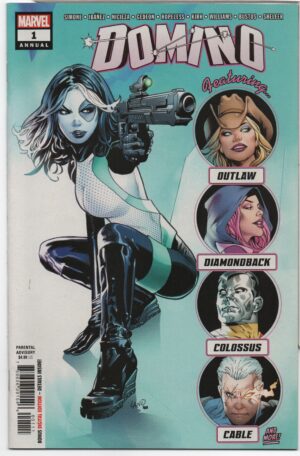 DOMINO #1 – ANNUAL – KEY ISSUE – GREG LAND COVER – 1ST APPEARANCES - 2018