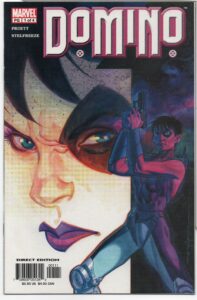 DOMINO #1 – BRIAN STELFREEZE COVER – 1ST APPEARANCE – PERFECT WEAPON - 2003