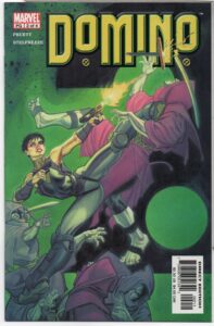 DOMINO #2 – BRIAN STELFREEZE COVER – PERFECT WEAPON - 2003