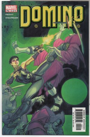 DOMINO #2 – BRIAN STELFREEZE COVER – PERFECT WEAPON - 2003