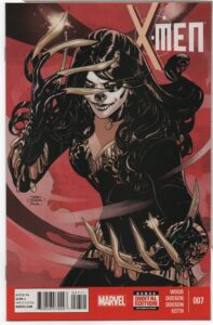 X-MEN #7 – TERRY DODSON COVER – MUERTAS – LADY DEATHSTRIKE – PSYLOCKE - 2014