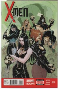 X-MEN #11 – TERRY DODSON COVER – GHOSTS – LADY DEATHSTRIKE – ENCHANTRESS - 2014
