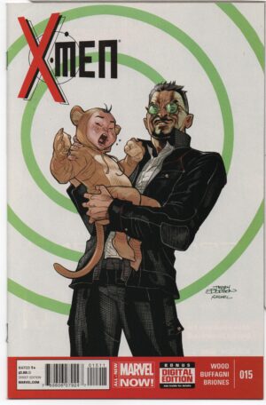 X-MEN #15 – BRIAN WOOD - TERRY DODSON COVER – BLOODLINE – SHOGO LEE - 2014