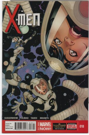 X-MEN #18 – TERRY DODSON COVER – EXOGENOUS – 1ST MANIFOLD TYGER - 2014