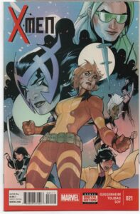X-MEN #21 – TERRY DODSON COVER – EXOGENOUS – BROODSKULLS – DEATHBIRD - 2014