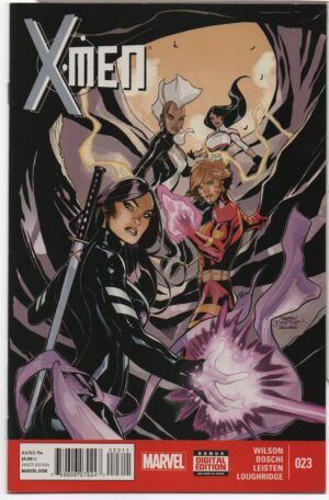 X-MEN #23 – G. WILLOW WILSON - TERRY DODSON COVER – BURNING WORLD - 2015