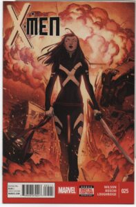 X-MEN #25 – G. WILLOW WILSON – JORGE MOLINA COVER – BURNING WORLD - 2015