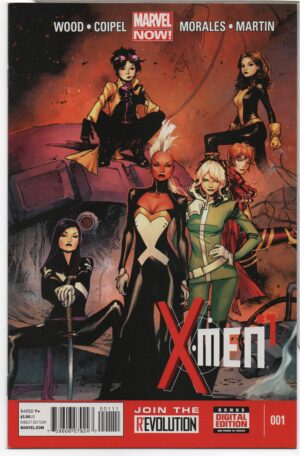 X-MEN #1 – KEY ISSUE - 1ST APPEARANCE SHOGO LEE – OLIVIER COIPEL COVER - 2013