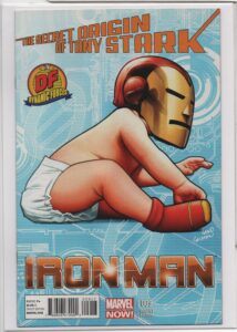 IRON MAN #9 – DF EXCLUSIVE – GREG LAND VARIANT – LIMITED TO 3000 – W/COA - 2013