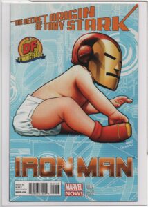 IRON MAN #9 – DF EXCLUSIVE – GREG LAND VARIANT – LIMITED TO 3000 – W/COA - 2013