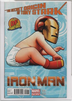 IRON MAN #9 – DF EXCLUSIVE – GREG LAND VARIANT – LIMITED TO 3000 – W/COA - 2013