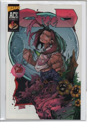 CREED #1 – WIZARD ACE EDITION - ACETATE COVER – W/COA – TRENT KANIUGA COVER - 1996