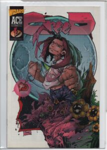 CREED #1 – WIZARD ACE EDITION - ACETATE COVER – W/COA – TRENT KANIUGA COVER - 1996
