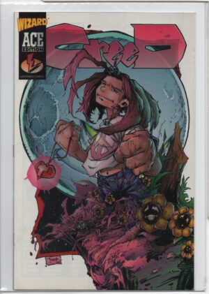 CREED #1 – WIZARD ACE EDITION - ACETATE COVER – W/COA – TRENT KANIUGA COVER - 1996