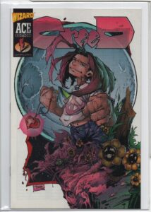 CREED #1 – WIZARD ACE EDITION - ACETATE COVER – W/COA – TRENT KANIUGA COVER - 1996
