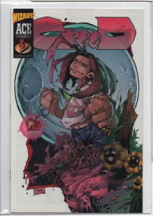 CREED #1 – WIZARD ACE EDITION - ACETATE COVER – W/COA – TRENT KANIUGA COVER - 1996