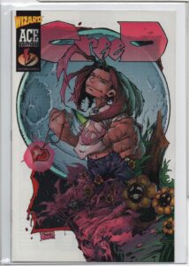 CREED #1 – WIZARD ACE EDITION - ACETATE COVER – W/COA – TRENT KANIUGA COVER - 1996