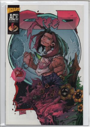 CREED #1 – WIZARD ACE EDITION - ACETATE COVER – W/COA – TRENT KANIUGA COVER - 1996