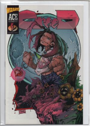 CREED #1 – WIZARD ACE EDITION - ACETATE COVER – W/COA – TRENT KANIUGA COVER - 1996