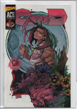 CREED #1 – WIZARD ACE EDITION - ACETATE COVER – W/COA – TRENT KANIUGA COVER - 1996