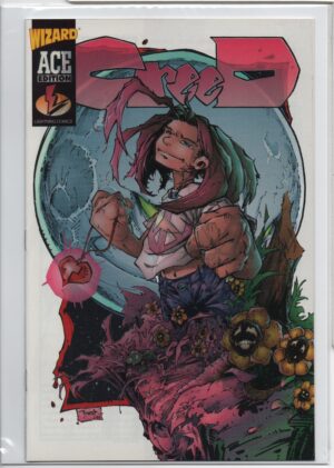 CREED #1 – WIZARD ACE EDITION - ACETATE COVER – W/COA – TRENT KANIUGA COVER - 1996