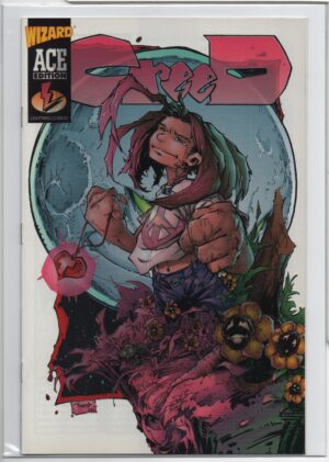 CREED #1 – WIZARD ACE EDITION - ACETATE COVER – W/COA – TRENT KANIUGA COVER - 1996