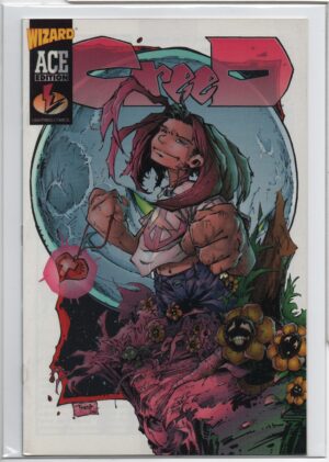 CREED #1 – WIZARD ACE EDITION - ACETATE COVER – W/COA – TRENT KANIUGA COVER - 1996