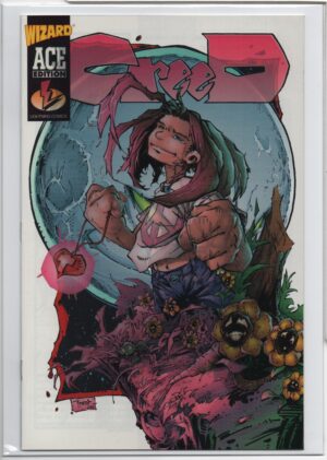 CREED #1 – WIZARD ACE EDITION - ACETATE COVER – W/COA – TRENT KANIUGA COVER - 1996