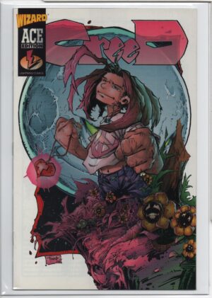 CREED #1 – WIZARD ACE EDITION - ACETATE COVER – W/COA – TRENT KANIUGA COVER - 1996