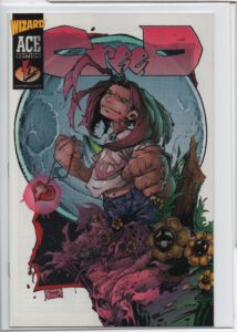 CREED #1 – WIZARD ACE EDITION - ACETATE COVER – W/COA – TRENT KANIUGA COVER - 1996