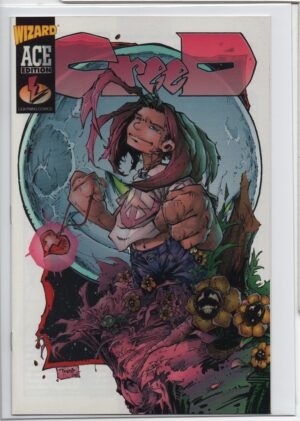 CREED #1 – WIZARD ACE EDITION - ACETATE COVER – W/COA – TRENT KANIUGA COVER - 1996