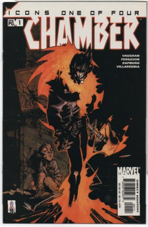 CHAMBER #1 – KEY ISSUE – 1ST APPEARANCES - CHRIS BACHALO COVER – HOLLOW MAN - 2002