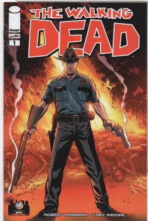 WALKING DEAD #1 – WIZARD COMIC CON OHIO VARIANT – MIKE ZECK COVER – KEY ISSUE - 2013