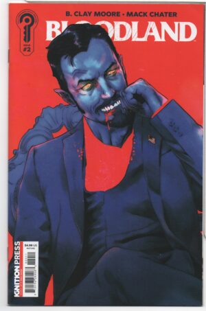 BLOODLAND #2 – B. CLAY MOORE – MACK CHATER COVER - NUMBERED – 1ST PRINT – 2026