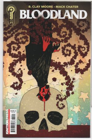 BLOODLAND #1 – CHRISTOPHER MITTEN VARIANT – NUMBERED – 1ST PRINT – KEY ISSUE - 2026