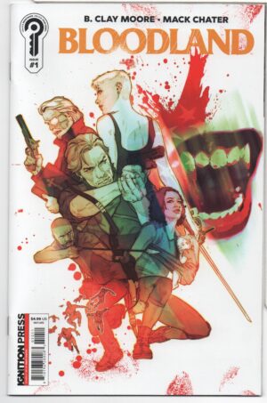 BLOODLAND #1 - MACK CHATER VARIANT – NUMBERED - KEY ISSUE – 1ST PRINT - 2026