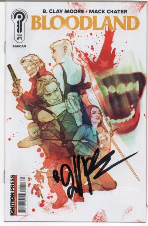 BLOODLAND #1 – ASHCAN VARIANT – SIGNED B. CLAY MOORE – KEY ISSUE – 1ST PRINT - 2026