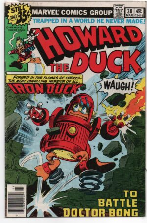 HOWARD THE DUCK #30 – BILL MANTLO - GENE COLAN COVER – 1ST APPEARANCE - 1979