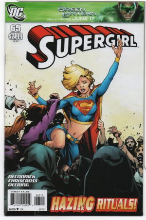 SUPERGIRL #65 – CHRIS CROSS – MAHMUD ASRAR COVER – THIS IS NOT MY LIFE - 2011