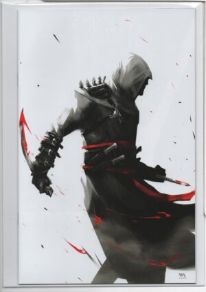 ASSASSIN'S CREED: VISIONARIES #1 – HUY DINH VIRGIN VARIANT – KEY ISSUE – NUMBERED COA - 2023