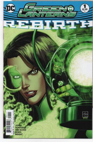 GREEN LANTERNS: REBIRTH #1 – JASON WRIGHT - ETHAN VAN SCIVER COVER - ONE-SHOT - 2016