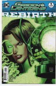 GREEN LANTERNS: REBIRTH #1 – JASON WRIGHT - ETHAN VAN SCIVER COVER - ONE-SHOT - 2016