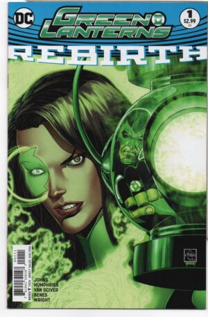 GREEN LANTERNS: REBIRTH #1 – JASON WRIGHT - ETHAN VAN SCIVER COVER - ONE-SHOT - 2016