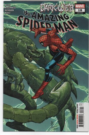 AMAZING SPIDER-MAN #18 – JOHN ROMITA JR COVER – DARK WEB TIE-IN – LEGACY #912 - 2023